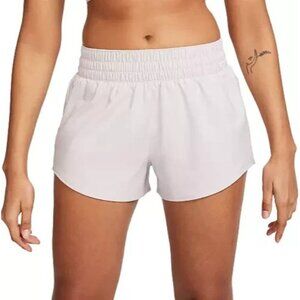 Nike Women's One Dri-FIT Mid-Rise 3" Brief-Lined Shorts Lose Fit Active Size XS